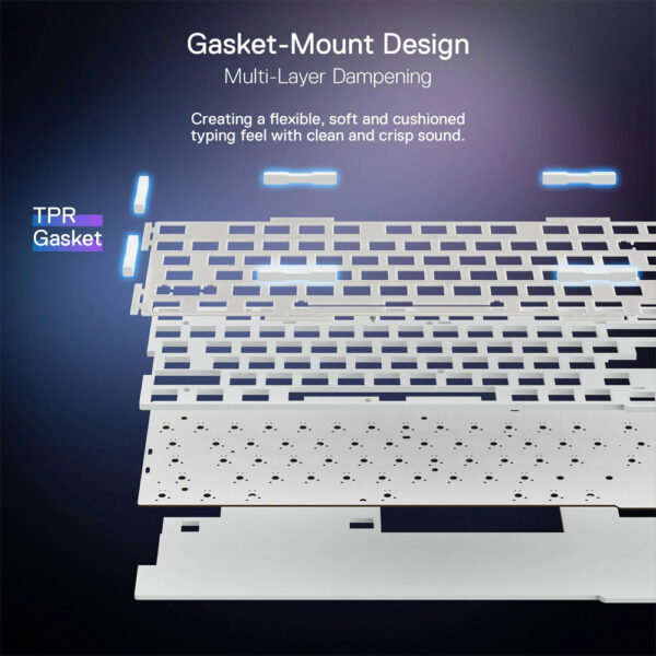 Gaming πληκτρολόγιο - Redragon UCAL K673CPG-RGB PRO - Image 4