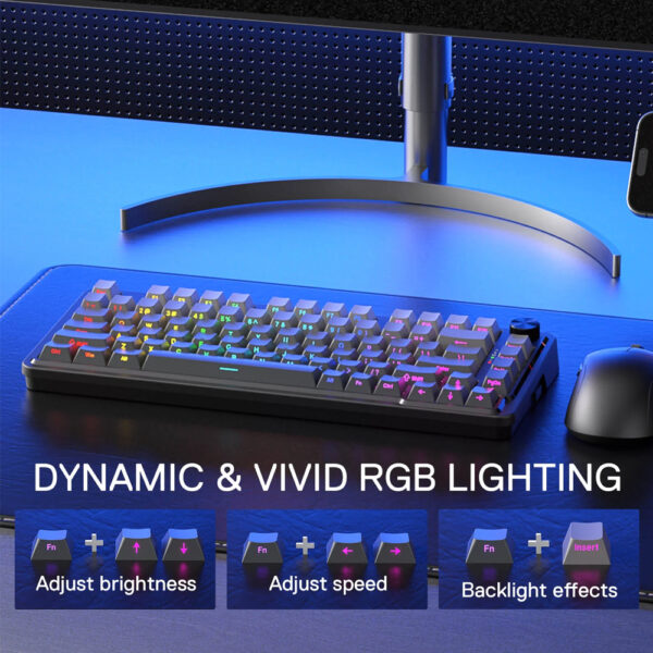 Gaming πληκτρολόγιο - Redragon K673SP-RGB-PRO - Image 7
