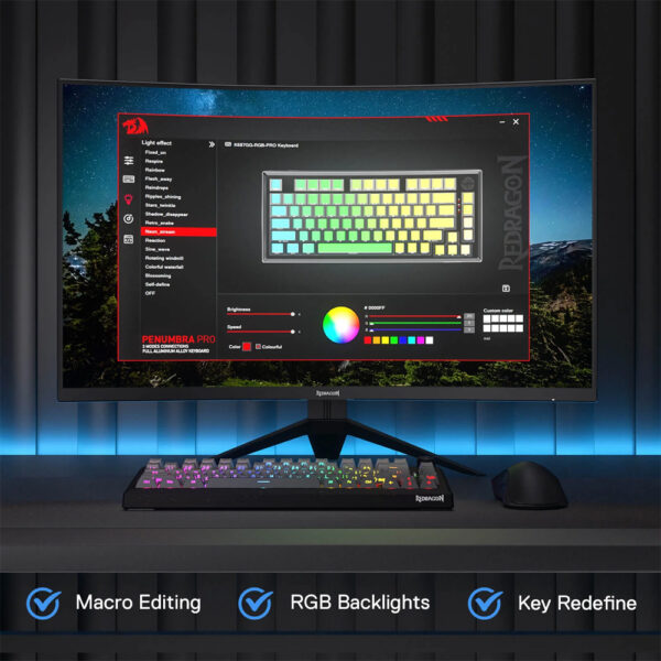 Gaming πληκτρολόγιο - Redragon K687GG-RGB-PRO - Image 7