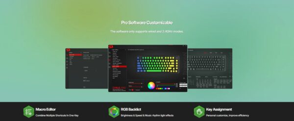 Gaming πληκτρολόγιο - Redragon K681ACG-RGB-PRO - Image 10