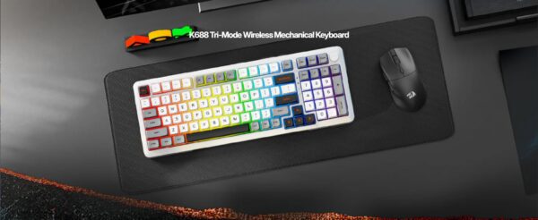 Gaming πληκτρολόγιο - Redragon K688WGL-RGB-PRO - Image 19