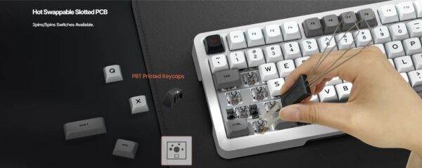 Gaming πληκτρολόγιο - Redragon K688WGL-RGB-PRO - Image 15