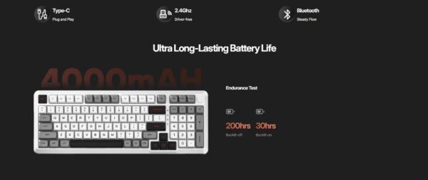 Gaming πληκτρολόγιο - Redragon K688WGL-RGB-PRO - Image 12